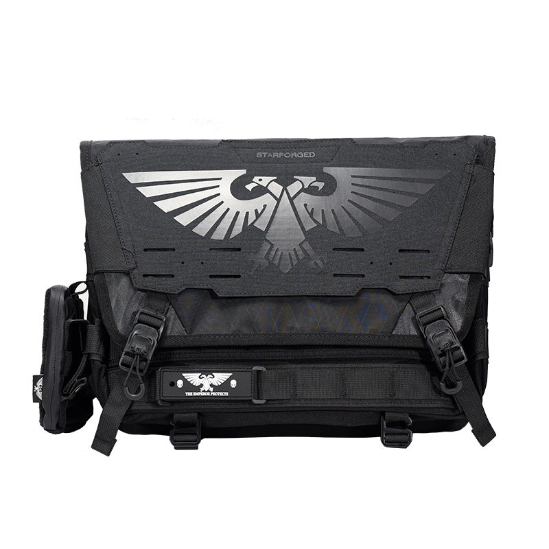 Starforged “Imperium Mailer Bag ” Elementary Level Outdoor Waterproof Backpack Warhammer 40K Multifunctional Shoulder Bag Other